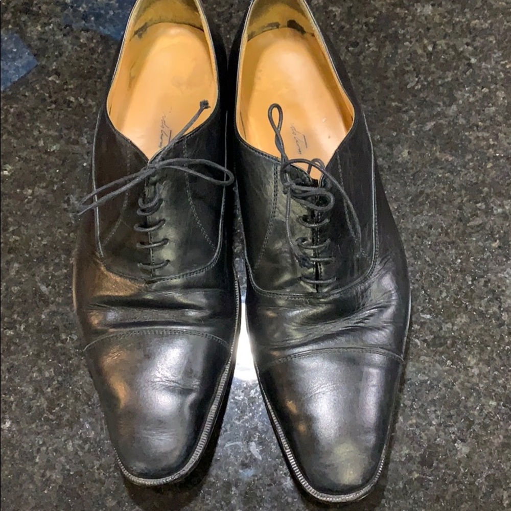 Men’s Italian leather oxfords
